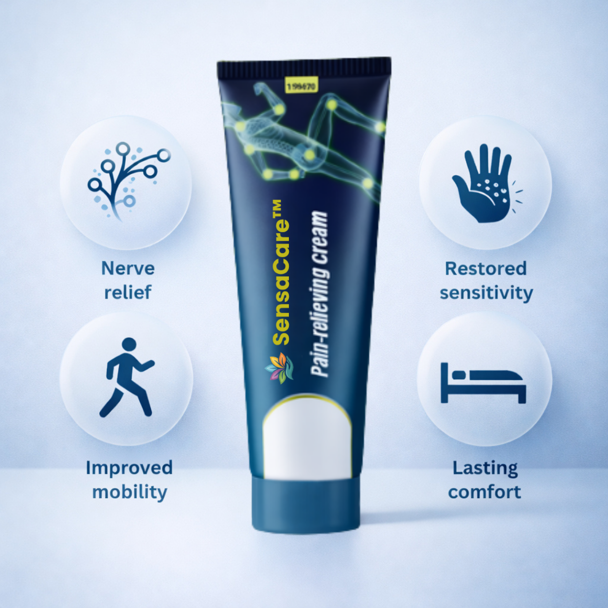 SensaCare™ Nerve Comfort Cream with capsaicin