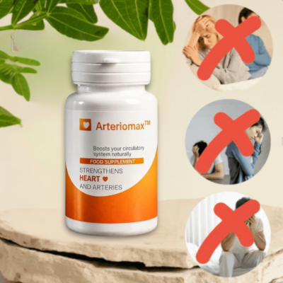 Arteriomax™ cardiovascular supplement capsules