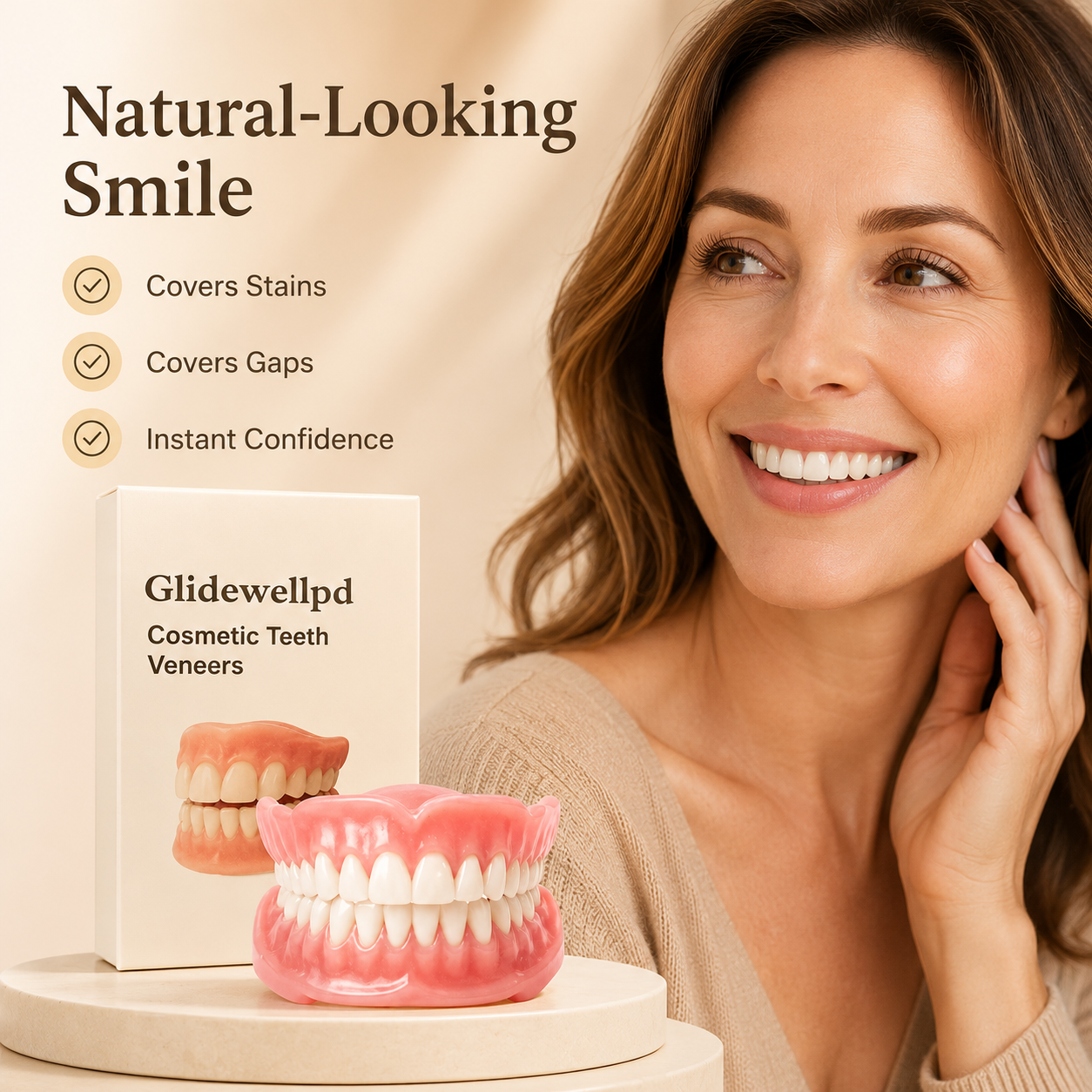 GGV self-fit cosmetic dentures