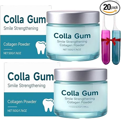 Colla Gum collagen powder with aloe vera