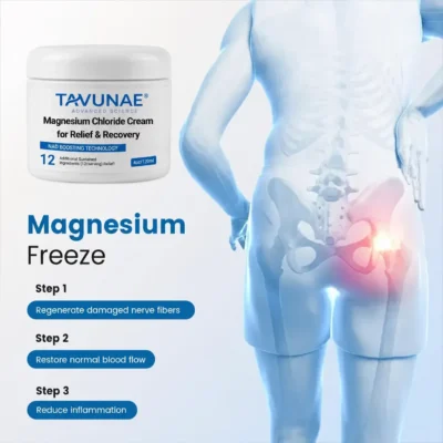 Tavunae® Magnesium Chloride Cream 4 oz jar