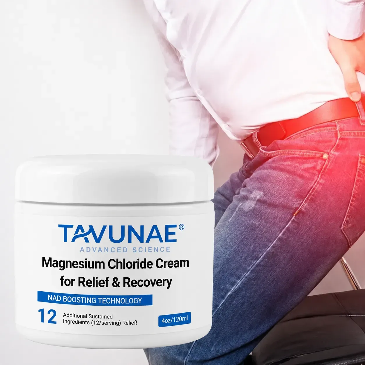 Tavunae® Magnesium Cream with menthol and arnica