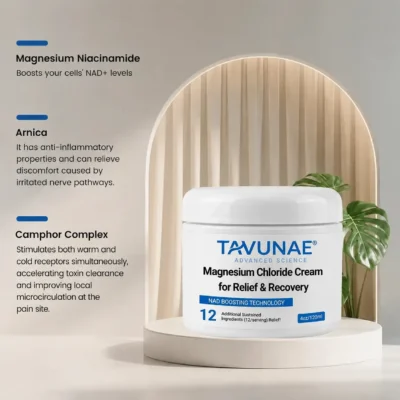 Tavunae® cooling body cream with hemp seed oil