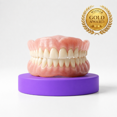GGV self-fit cosmetic dentures