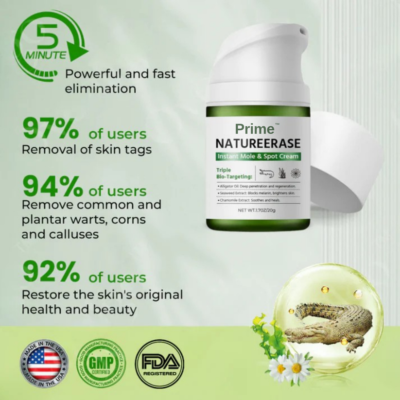 Prime® NatureErase plant-based cosmetic cream
