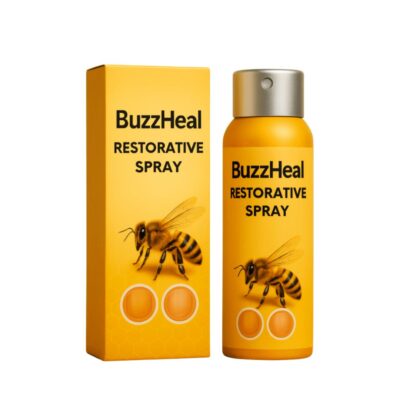 BuzzHeal nail-care spray with purified bee venom