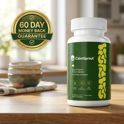 CalmSprout™ sulforaphane capsules delivering up to 30mg per serving