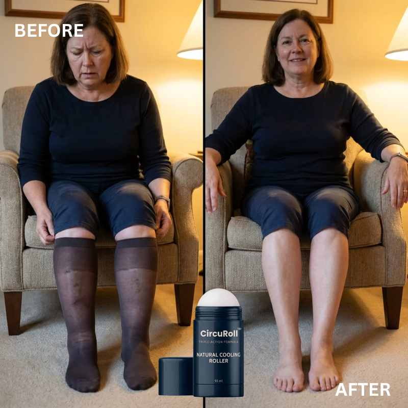 CircuRoll leg gel designed for once- or twice-daily use