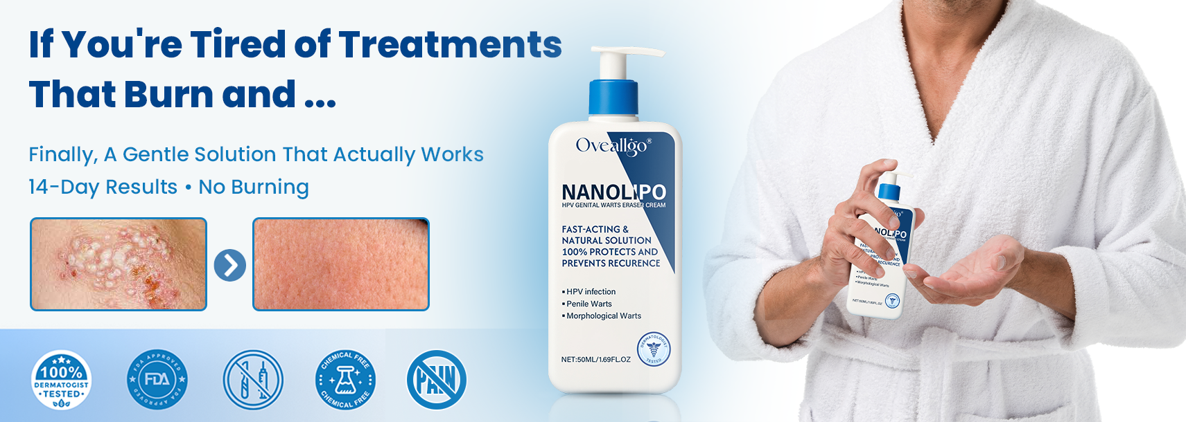 Oveallgo® NanoLipo Plus+ cream jar