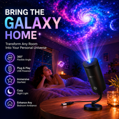 Ggvbeauty Plug-and-Play HD Star Projector