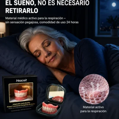 Heaceit prótesis dental completa moldeable en agua caliente