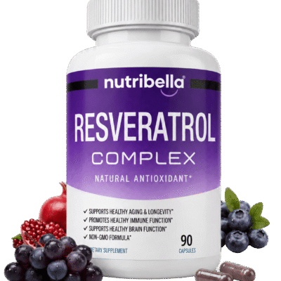 Nutribella™ trans-resveratrol supplement for leg circulation support