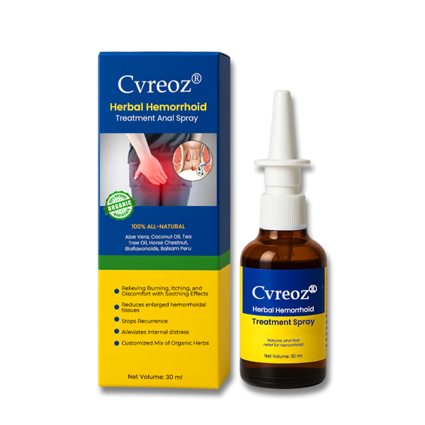 Cvreoz® black spray bottle with clear protective cap