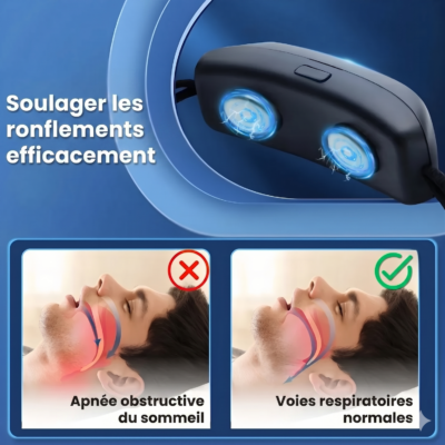 SnoreEase appareil anti-ronflement à technologie EMS