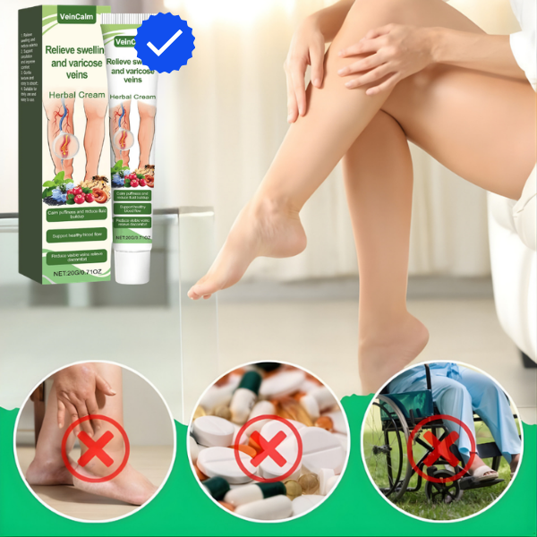 VeinCalm leg cream with Panax notoginseng and horse chestnut extract