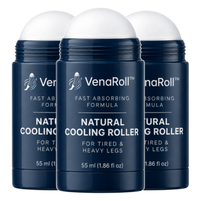 VenaRoll™ menthol roller for burning and itching sensations