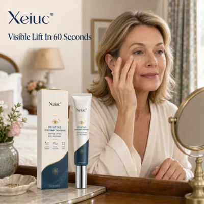 Xeiuc® instant face tightener designed to set in 60 seconds