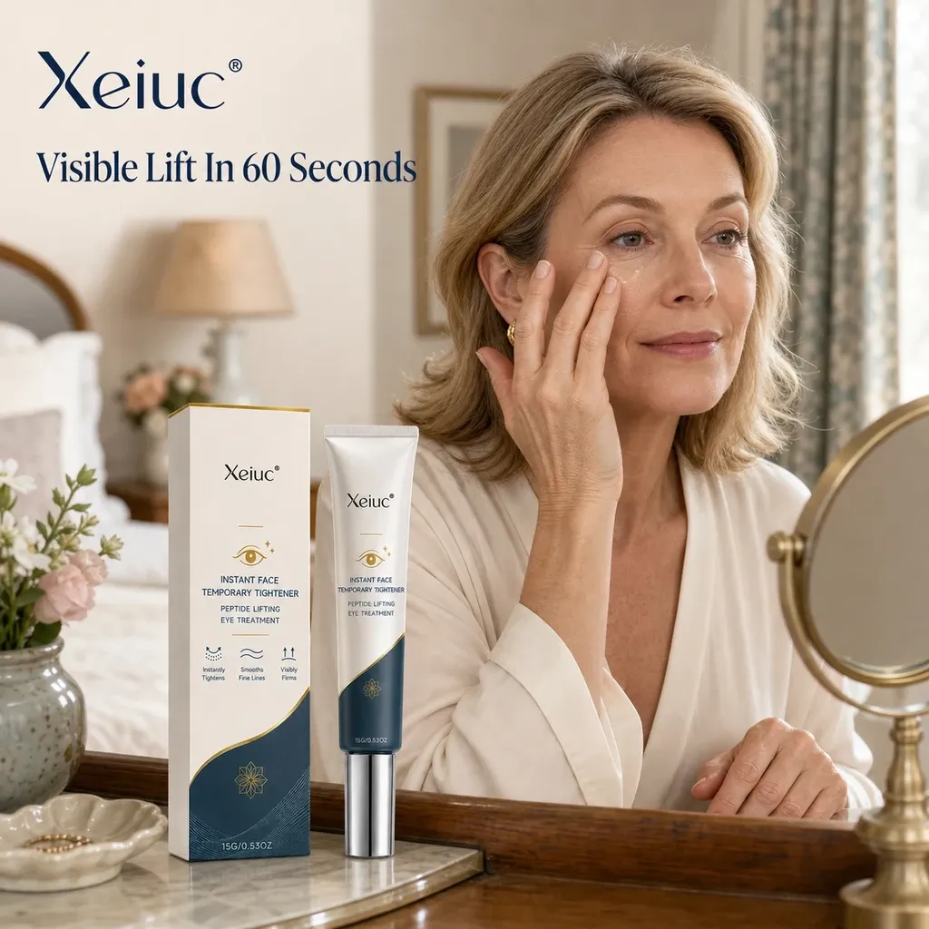 Xeiuc® instant face tightener designed to set in 60 seconds