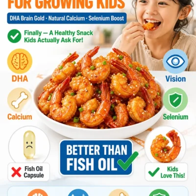 Savoury seafood snacks with golden exterior