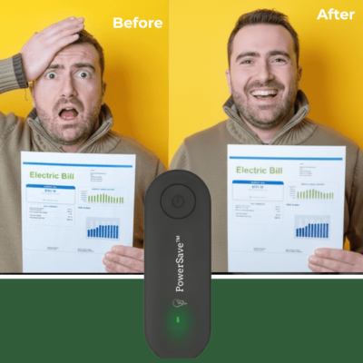PowerSave™ setup without hardwiring or separate connection cables