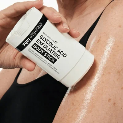 Equalize Labs body stick containing 1% salicylic acid