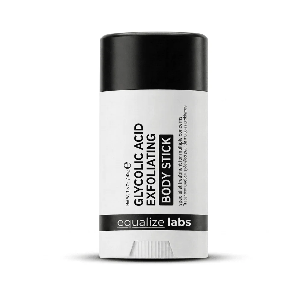 Equalize Labs body stick with 5% urea for softening and hydration
