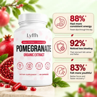 Lyffh non-GMO pomegranate extract capsules
