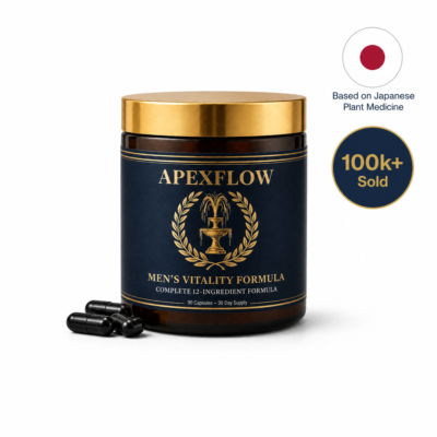 ApexFlow supplement containing beta-sitosterol, quercetin and black pepper extract