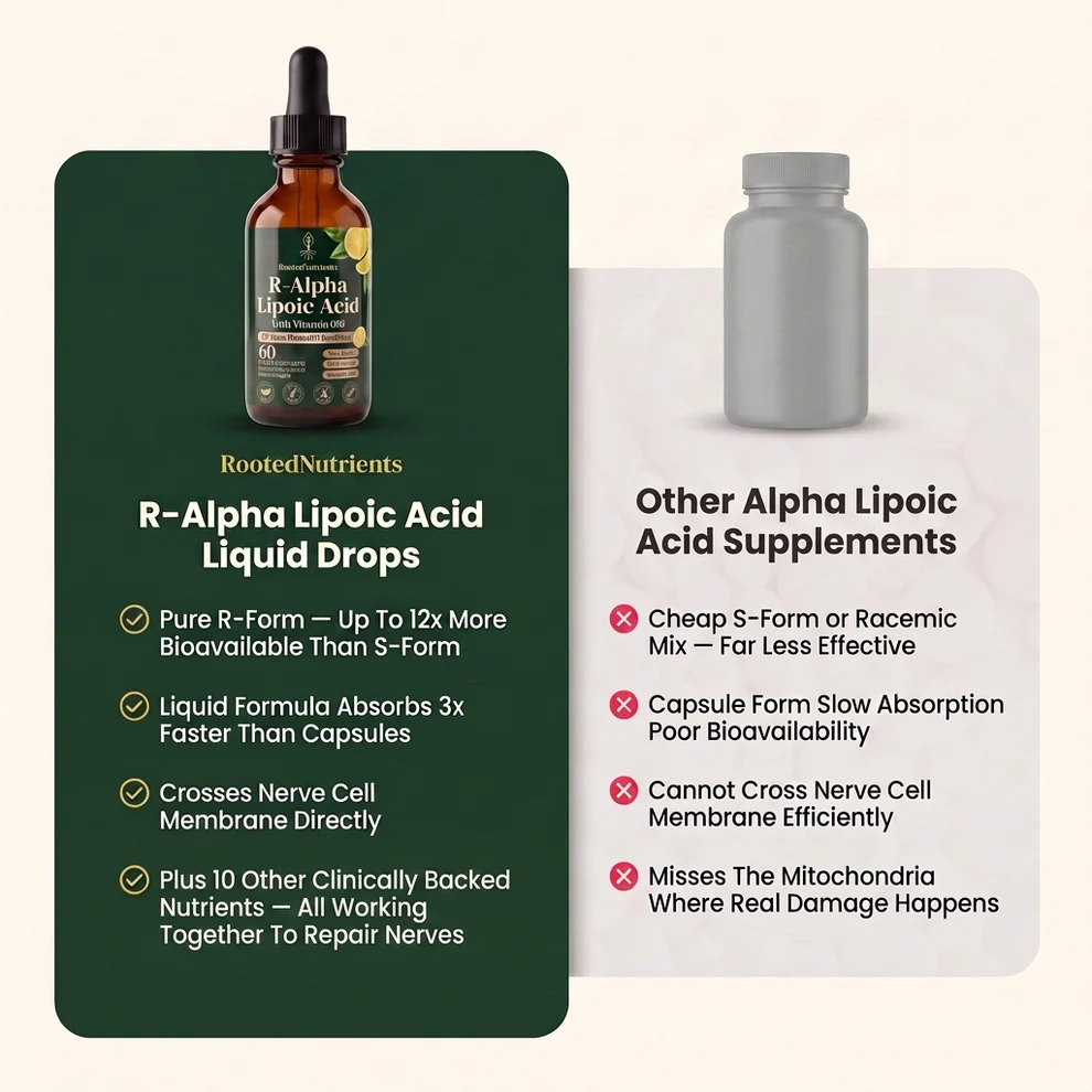 RootedNutrients methylcobalamin B12 and benfotiamine B1 combination
