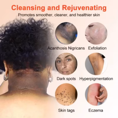 BBOJI exfoliating formula for dirt and impurities