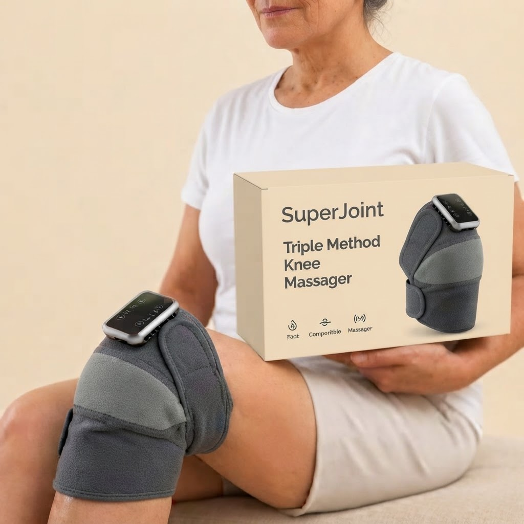SuperJoint controls with three heat levels and three vibration modes