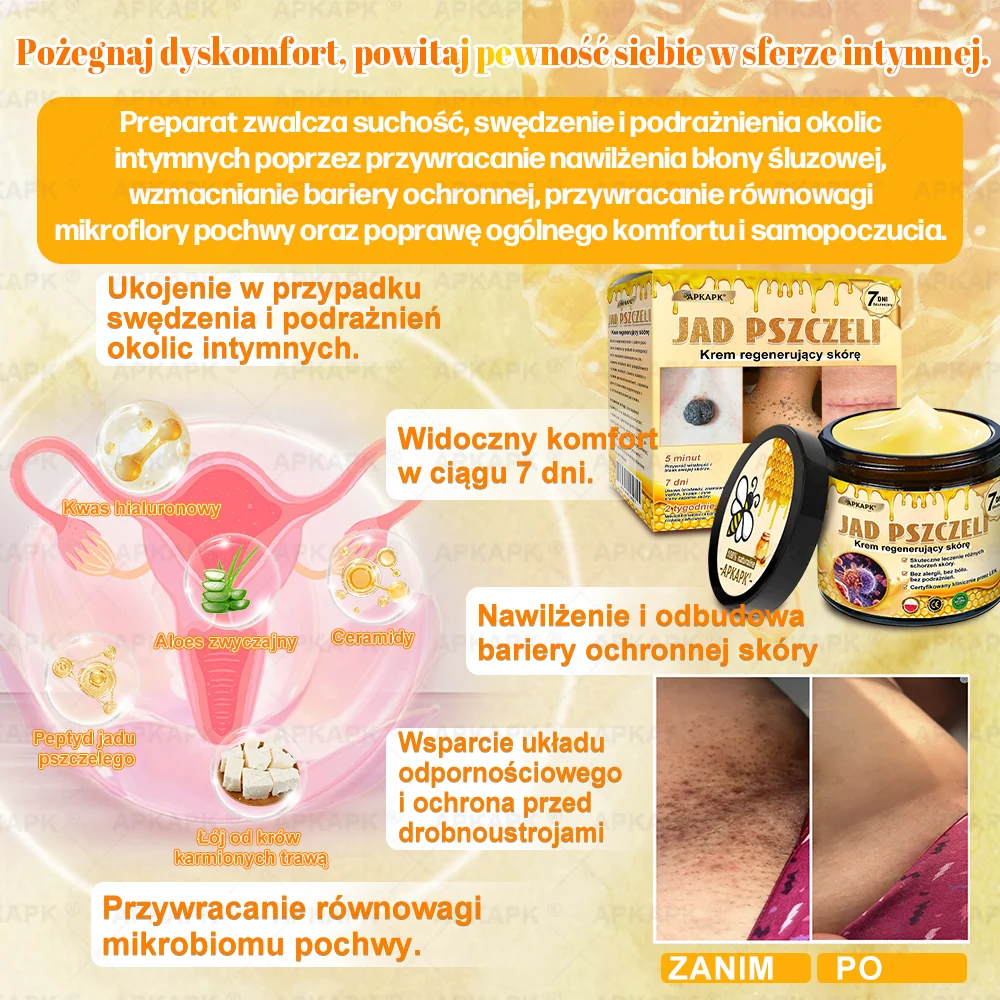 Krem APKAPK z kwasem hialuronowym, kolagenem i witaminą C