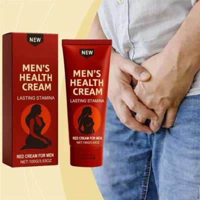 Peakforce topical cream marketed for men's intimate care