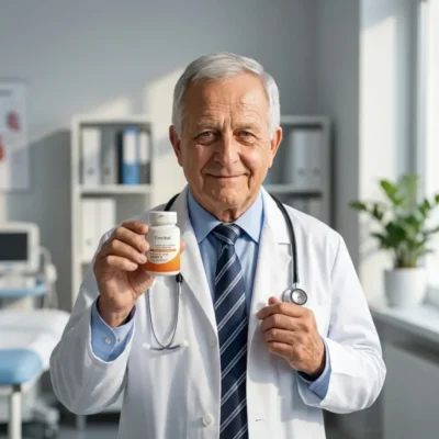 Erectus™ name displayed on the bottle's front