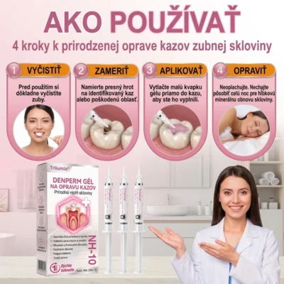 Trilumia DenPerm zloženie s vitamínmi C, E a B5